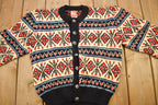 Vintage 1980s Bohrer Innsbruck Knitted Cardigan Sweater