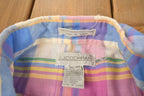 Vintage 1990s J.J Cochran Plaid Button Up Shirt