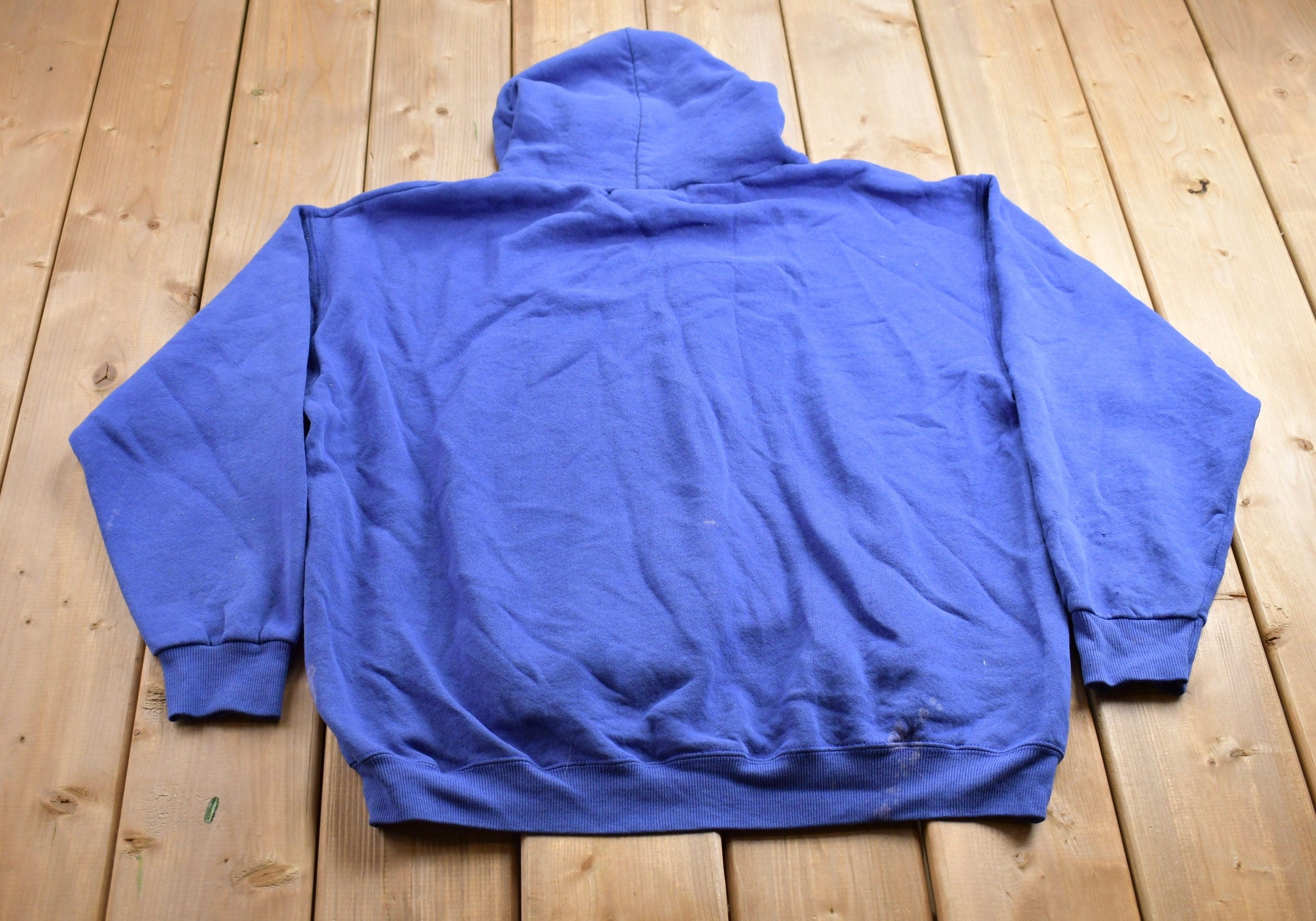 Vintage 1990s Lee Met Con Companies Graphic Heavyweight Hoodie