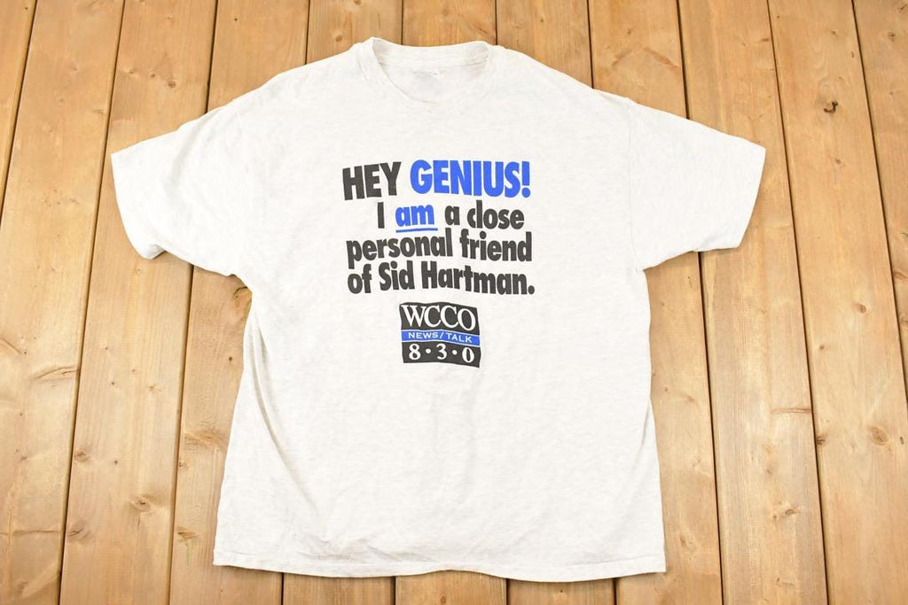 Vintage 1990s Sid Hartman Souvenir Travel T-Shirt Men's L