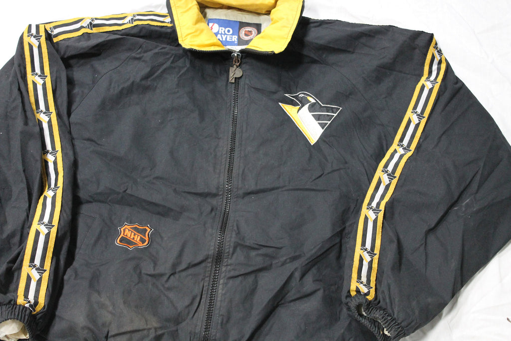 Vintage 1990s Pittsburgh Penguins NHL Pro Player Jacket