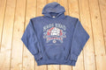 Vintage 1990s Nags Head North Carolina Tall Ships Graphic Print Hoodie Sweatshirt Men's L