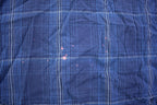 Vintage 1990s North Crest Striped Quarter Button Up