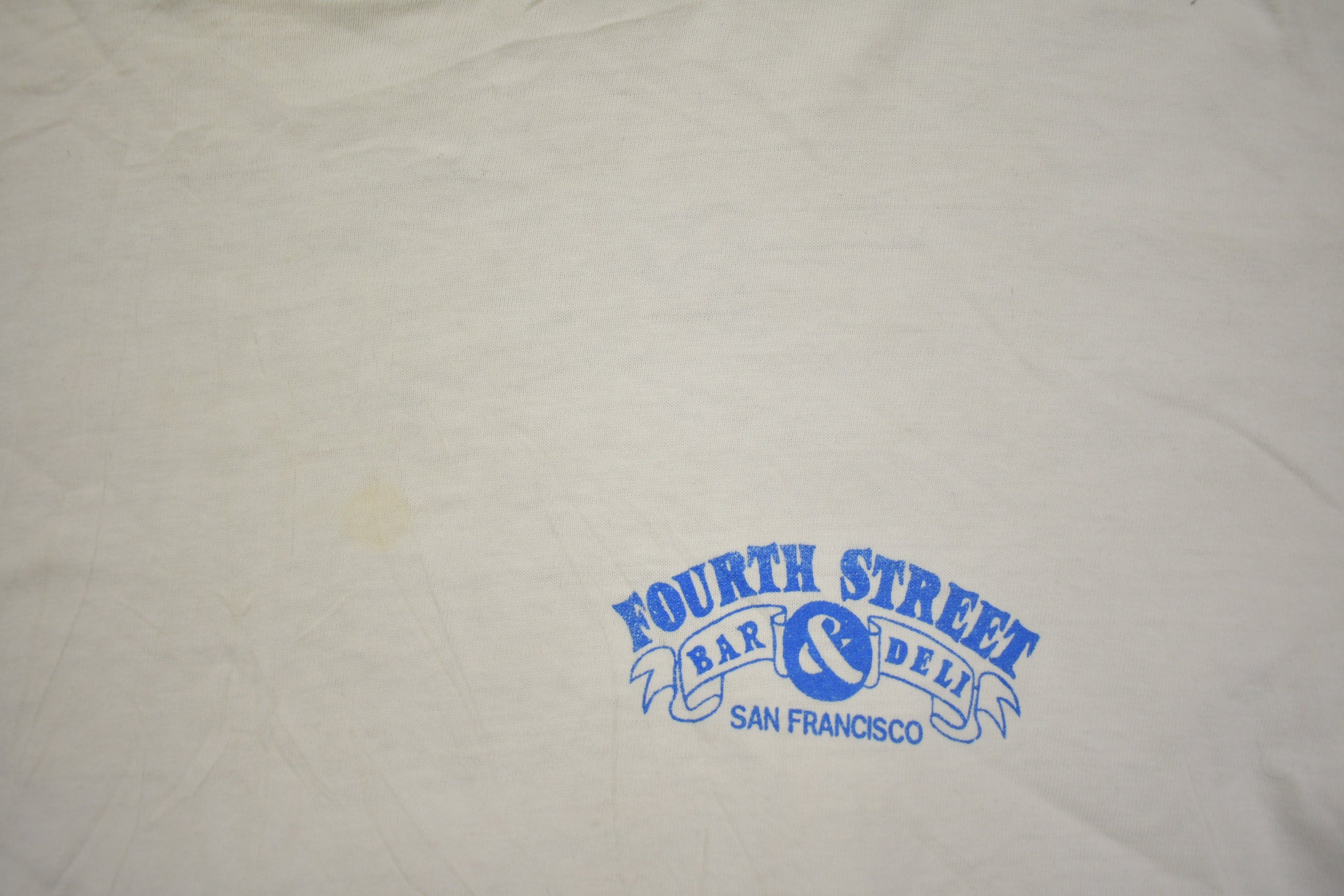 Vintage 1990s San Francisco Fourth Street Bar & Deli Souvenir T Shirt