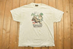 Vintage 1990s Funny Bear Themed Souvenir T Shirt