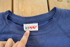 Vintage 1980s Bassett Walker Blank Crewneck Sweatshirt Men's Small