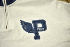 Vintage 1990s Polo Ralph Lauren P-Wing Quarter Zip Sweatshirt