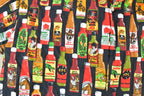Vintage 1990s Hot Sauce AOP Button Up Shirt