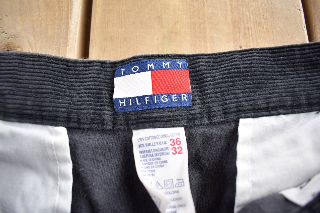 Vintage 1990s Tommy Hilfiger Corduroy Jeans 36x32