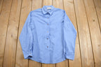 Vintage 1980s Paddle & Saddle Blank Button Up Ladies Shirt /