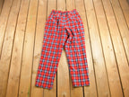 Vintage 1960s Pendleton Plaid Pants Size 29 x 30