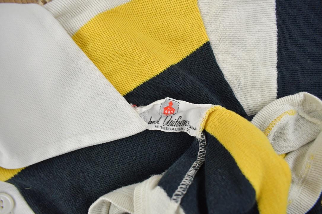 Vintage 1970s Sault Collegiate Polo Shirt