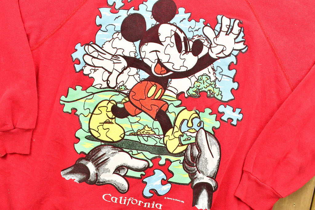 Vintage 1980s Mickey Mouse California Crewneck