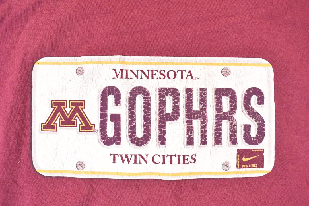 Vintage Y2K Nike Minnesota Golden Gophers Collegiate T-Shirt Men's XXL