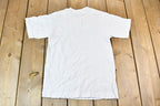 Vintage 1990s Eyes on Survival Realistic Tiger Theme Single Stitch Graphic T-Shirt