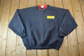 Vintage 1990s Power Saver Double Collar Crew Neck Sweatshirt