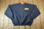 Vintage 1990s Power Saver Double Collar Crew Neck Sweatshirt