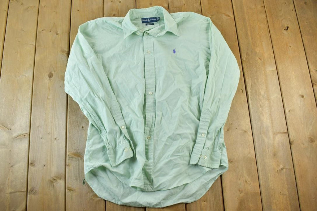Vintage 1990s Ralph Lauren classic Fit Button Up Shirt