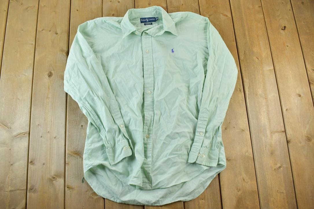 Vintage 1990s Ralph Lauren classic Fit Button Up Shirt