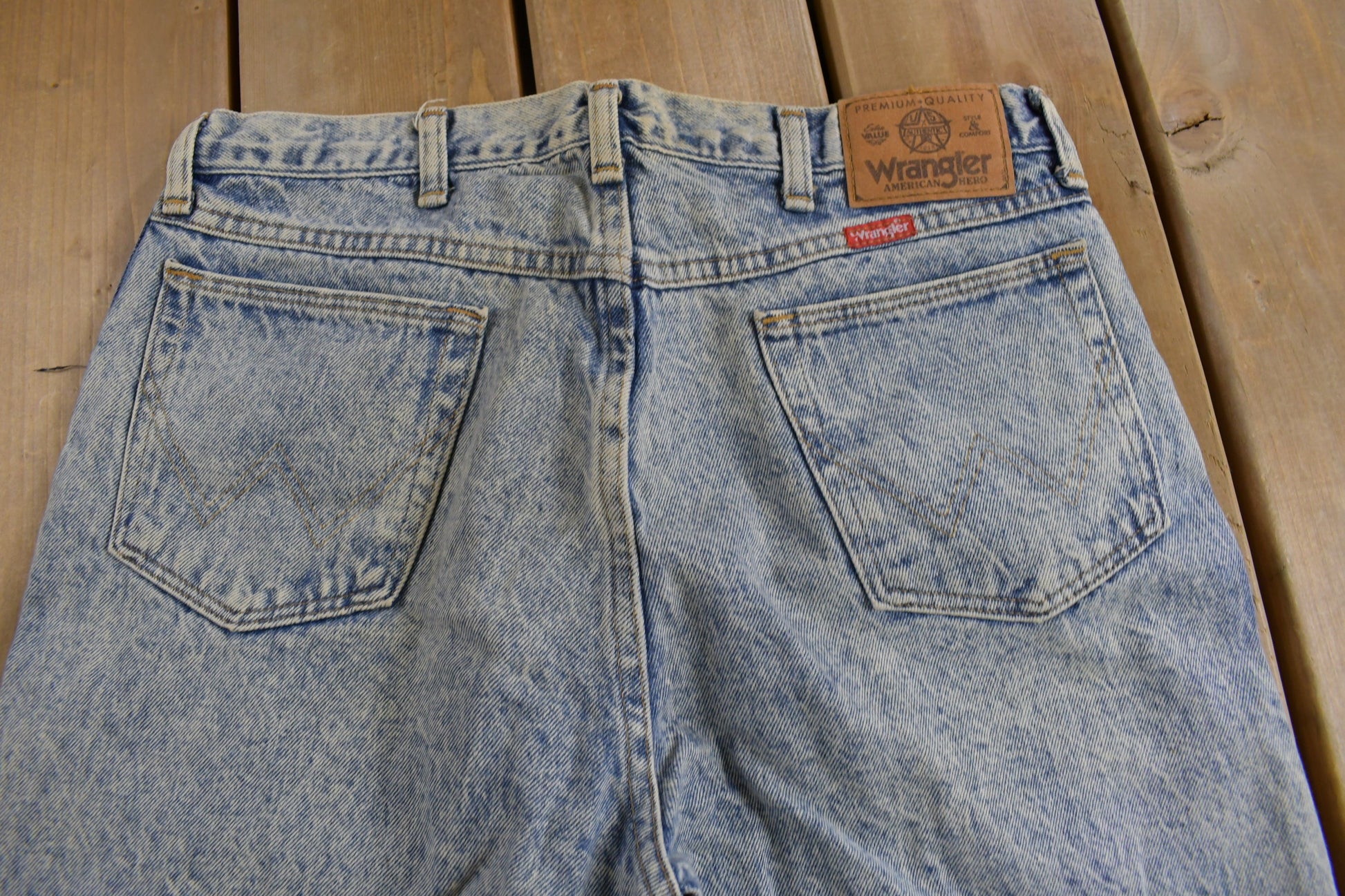 Vintage 1970s Wrangler Western Style Jeans Size 32 x 29