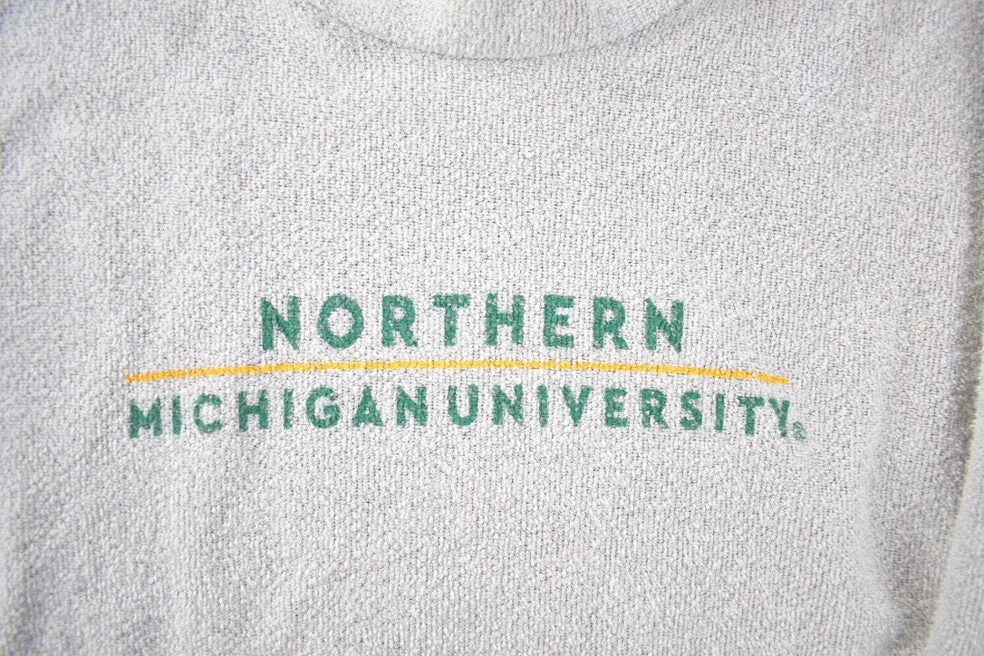Vintage 1990s Northern Michigan University Jerry Cloth Crewneck Made In USA
