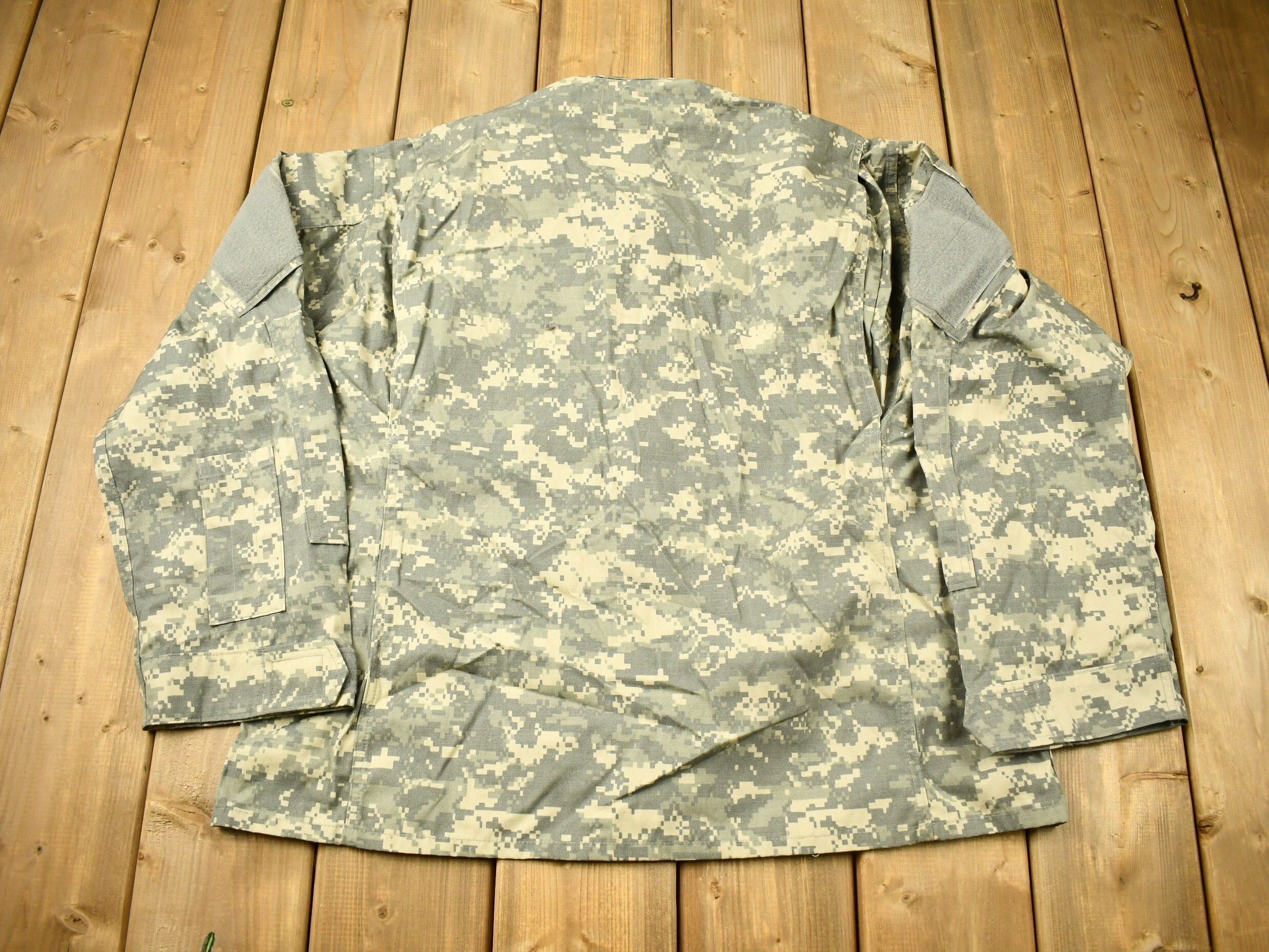 Vintage Military Army Combat Uniform Coat