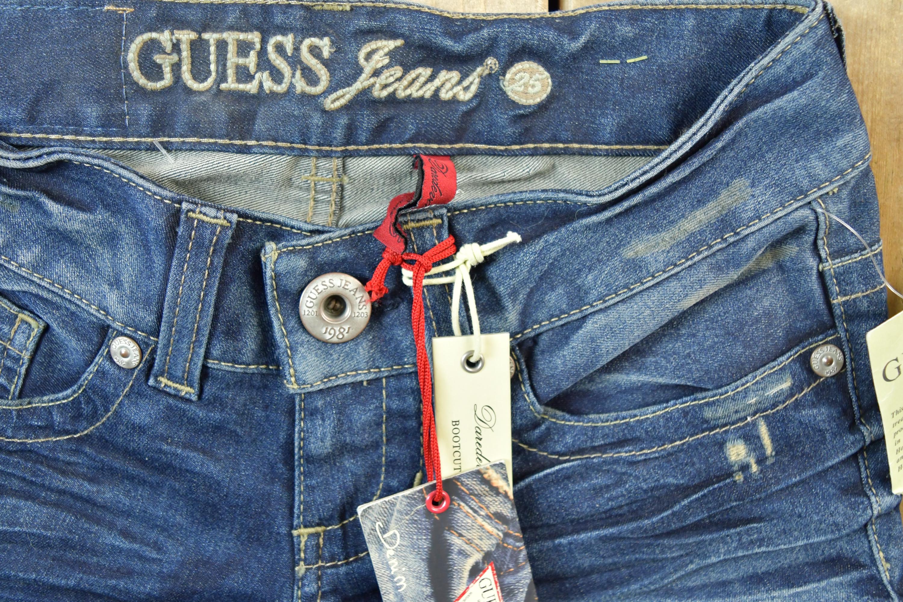 Vintage Y2K Deadstock Guess Low Rise Jeans Size 26x31