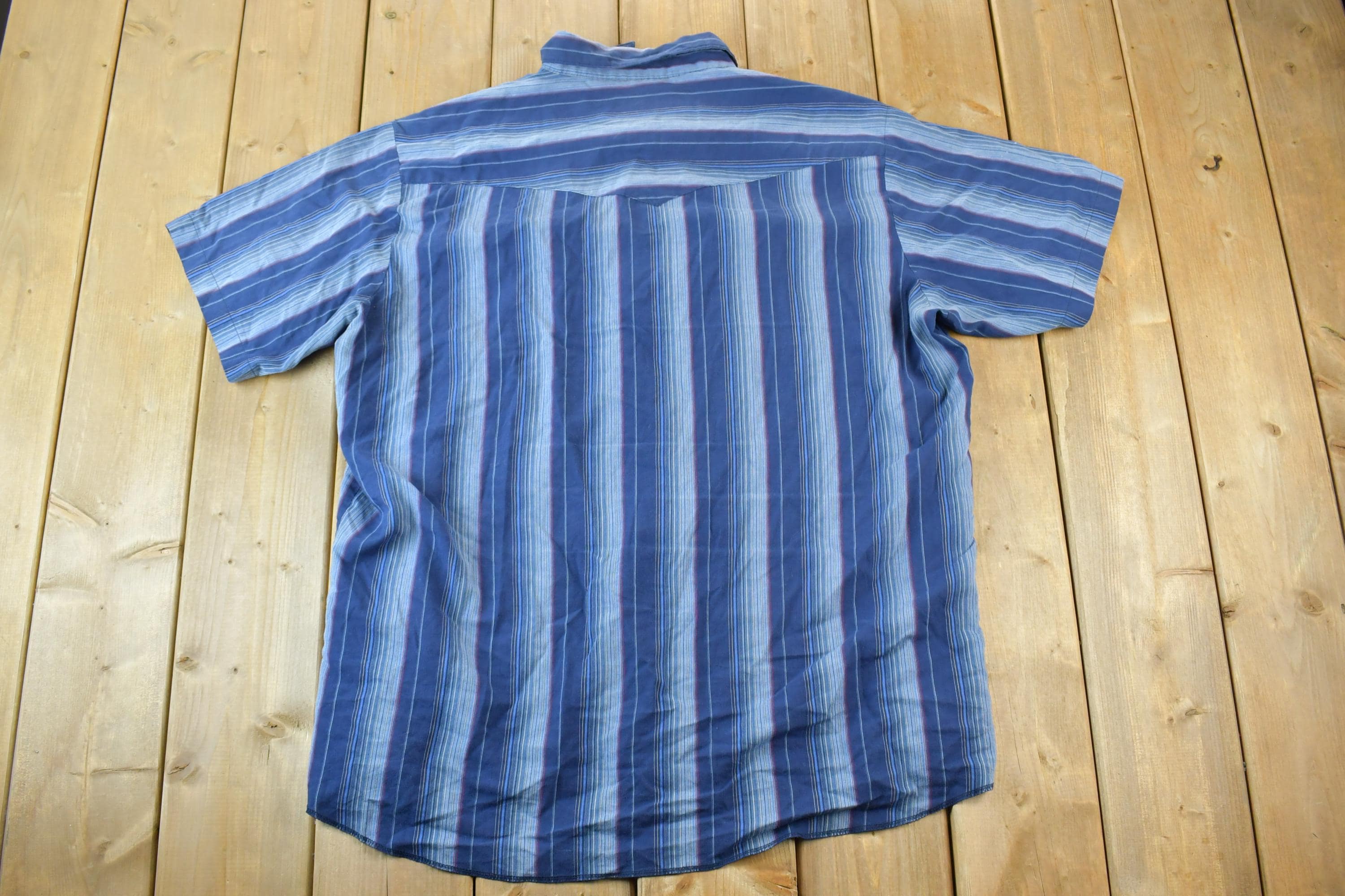 Vintage 1990s Wrangler Western Shirts Button Up Shirt