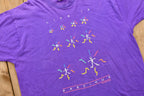 Vintage 1990s Life Is Precious Purple T-Shirt