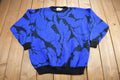 Vintage 1990s Distinctly Different Floral Embroidered Knit Sweater
