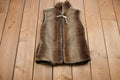 Vintage 1990s Hawke & Co Outfitter Faux Fur Full Zip Vest