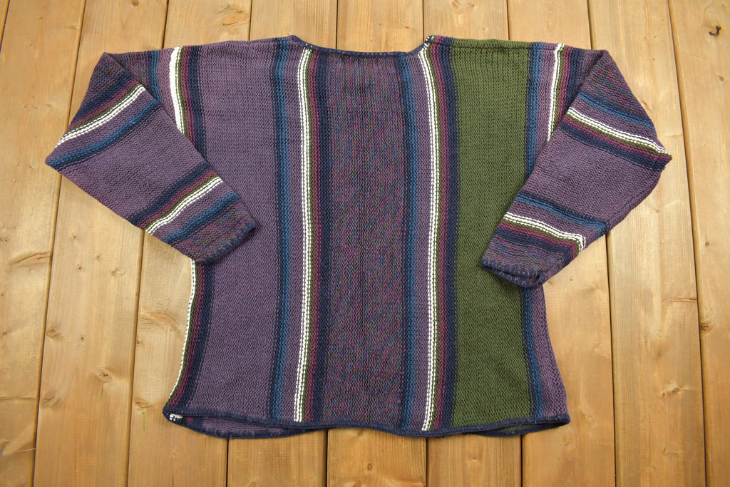 Vintage 1990s Paris Sport Club Knitted Sweater