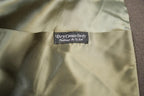 Vintage 1970s 100% Wool Button Up Over Coat Made In USA
