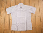 Vintage 1990s First Shirt Striped Button Up Shirt