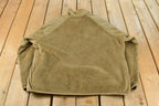 Vintage 1990s Military Cold Weather Full Zip Fleece Sweater Men's XL / Streetwear Fashion / Army Jacket
