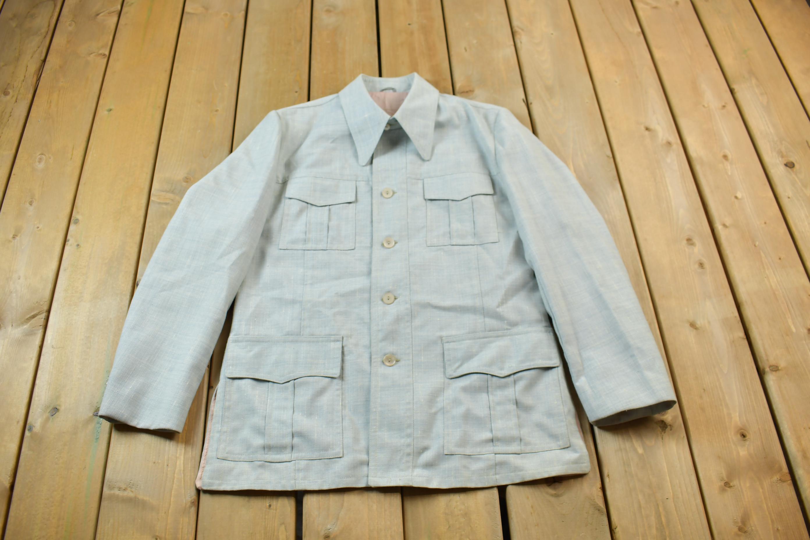 Vintage 1970s Button Up Jacket