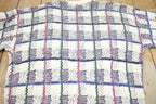Vintage 1990s Crossings Knit Abstract Pattern Cardigan Sweater Made In USA