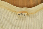 Vintage 1990s Blank White Slim Fit Sweater