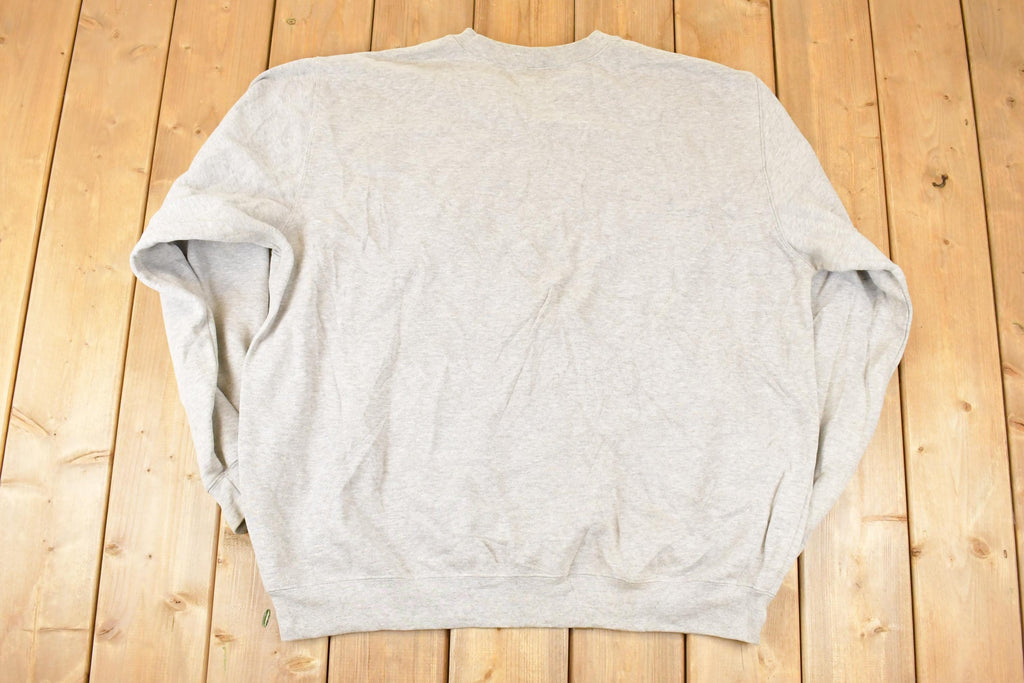 Vintage Y2K Carhartt Embroidered Logo Crewneck Sweatshirt Men's XXL Tall