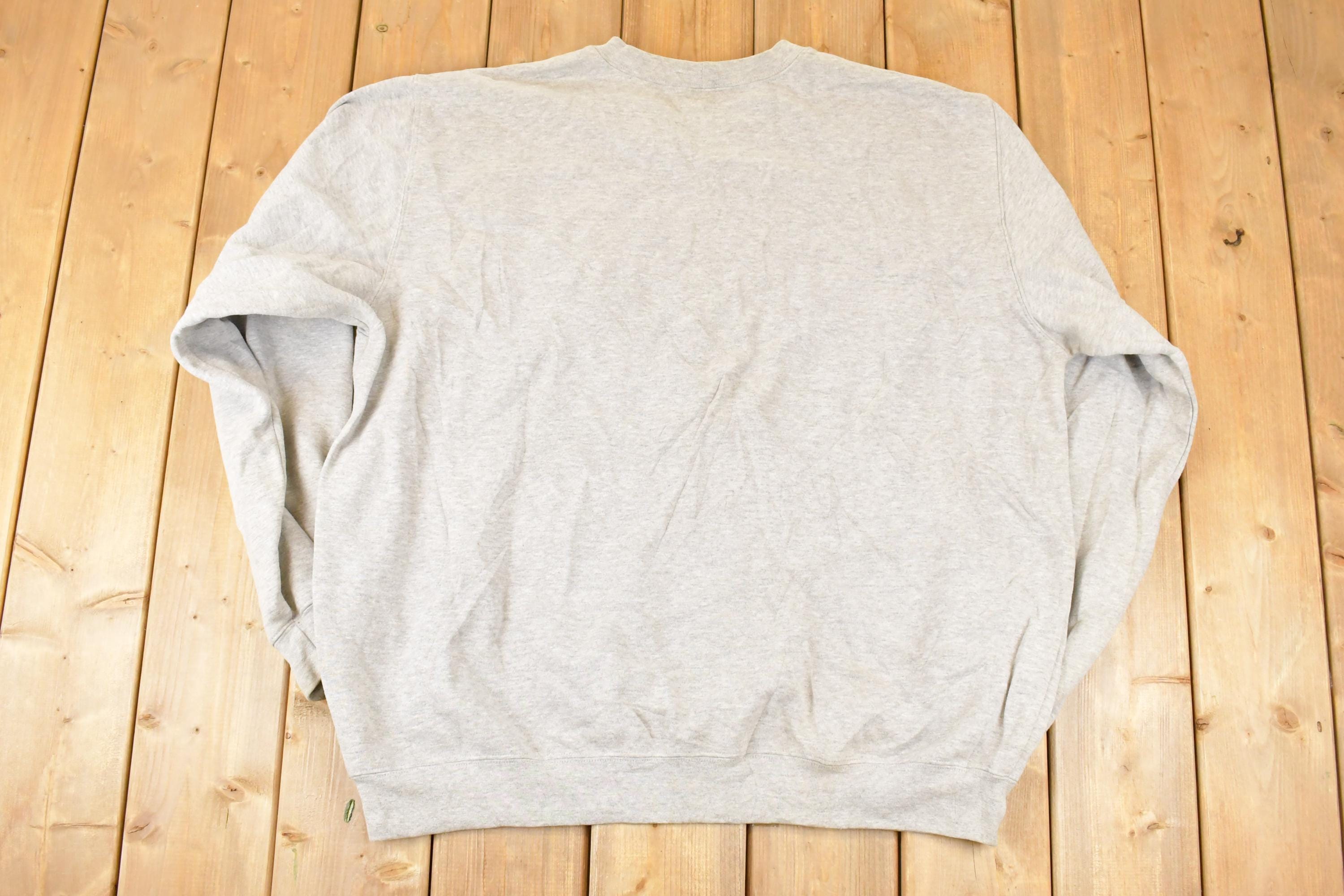 Vintage Y2K Carhartt Embroidered Logo Crewneck Sweatshirt Men's XXL Tall