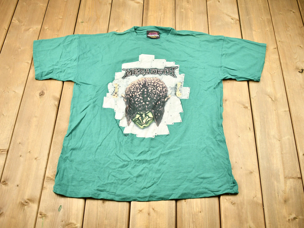Vintage 1995 Megadeth Youthanasia Band T-Shirt