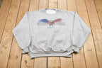 Vintage 1990s American Bald Eagle Crewneck Sweatshirt