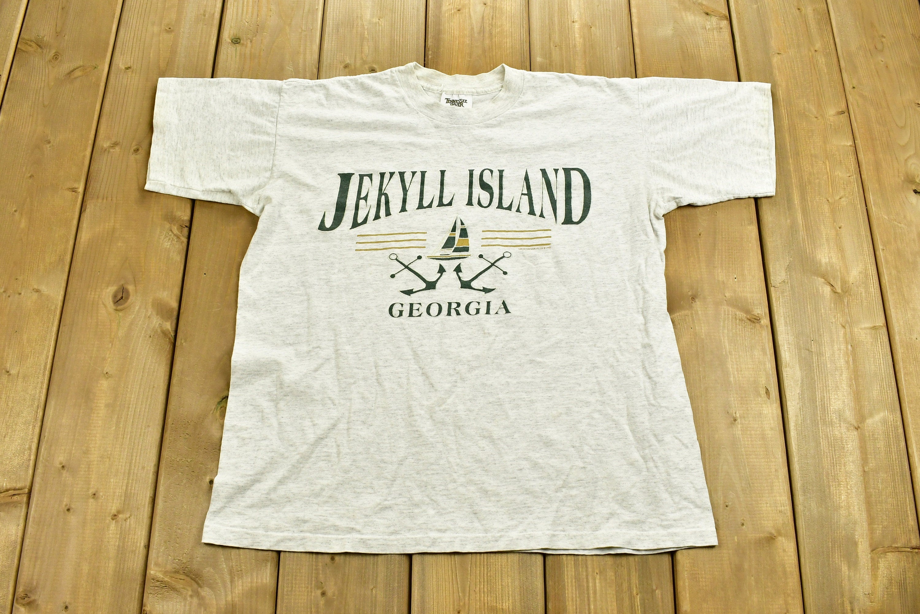 Vintage 1992 Jekyll Island Graphic T-Shirt