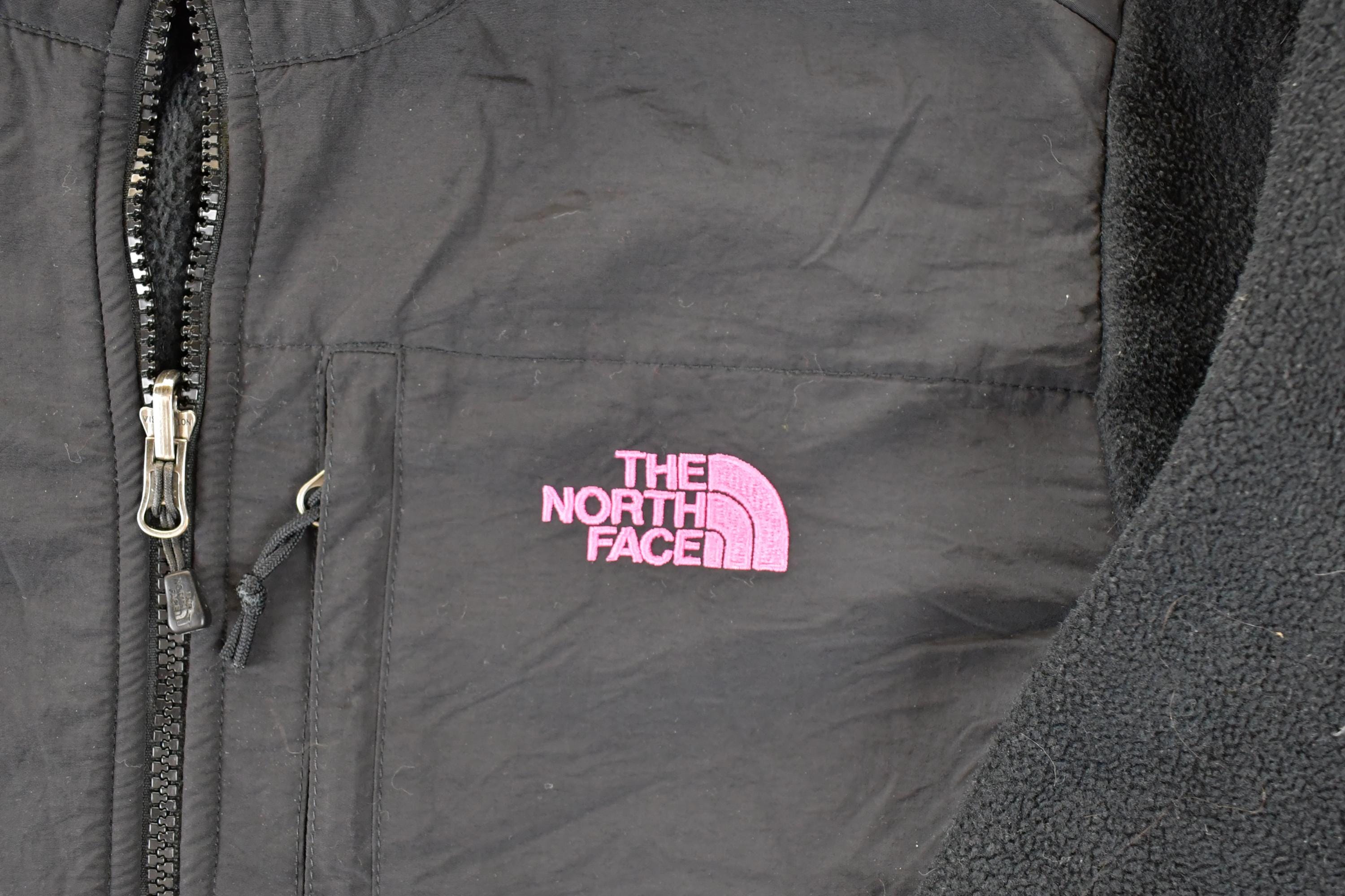 Vintage 1990s The North Face Breast Cancer Awareness Fleece Outdoorsman Sweater Men's L