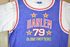 Vintage 1990s Harlem Globetrotters Basketball Graphic T-Shirt