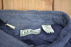 Vintage 1990s LL Bean Chamois Cloth Button Up Shirt
