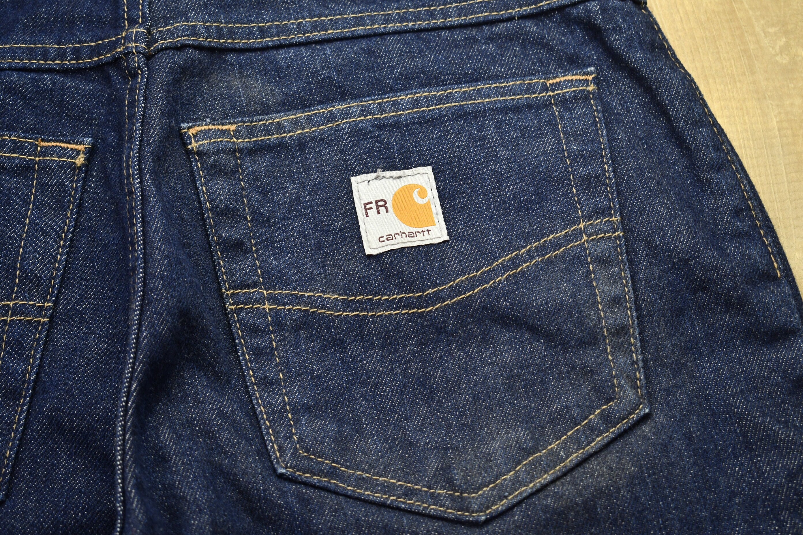 Vintage 1990s Carhartt Fire Retardant Jeans Size 30 x 30