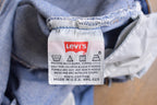 Vintage 1990s Levi's 550 Red Tab Denim Jeans Size 34 x 35