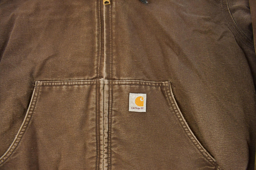 Vintage 1990s Carhartt Hooded Jacket Men's XL