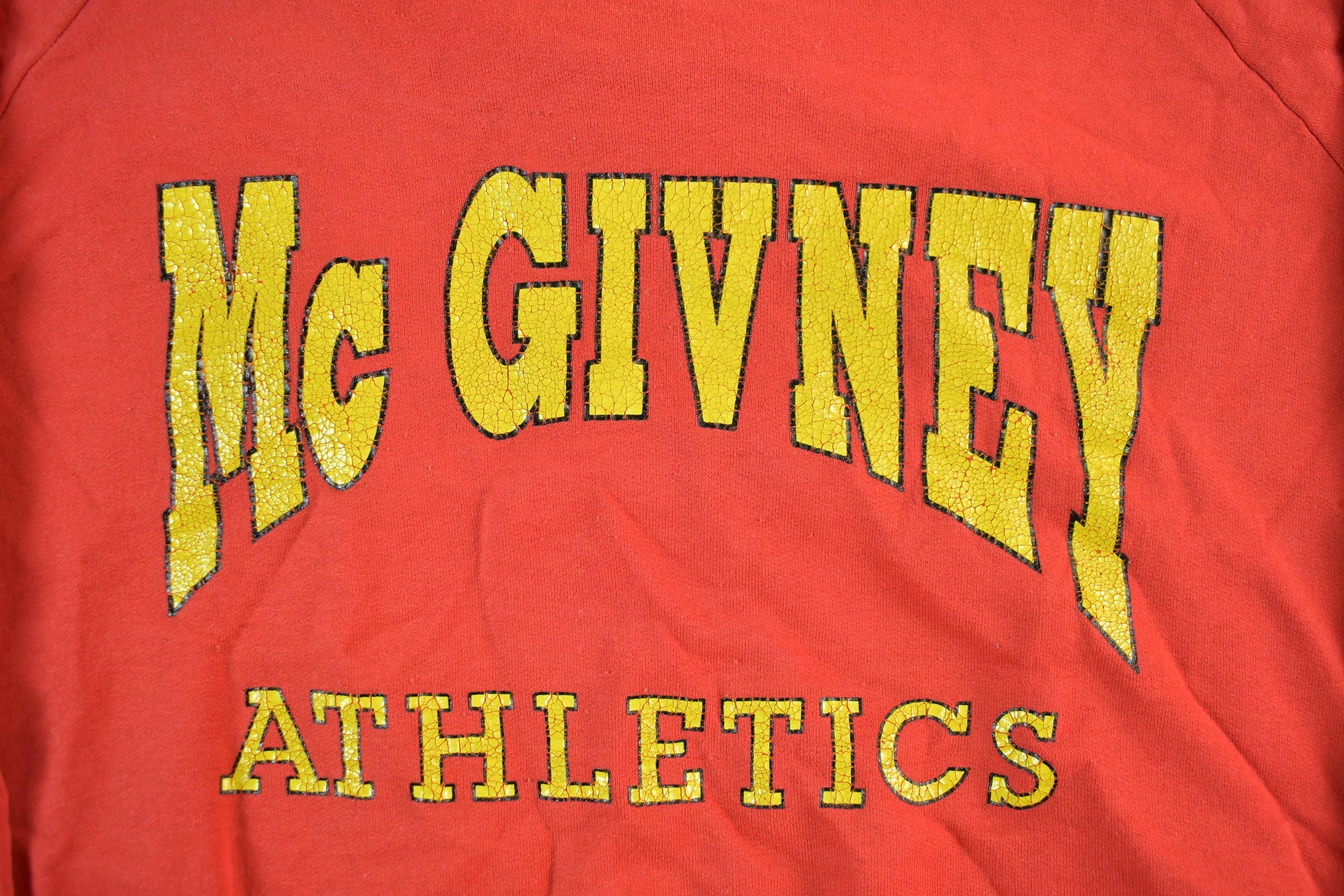 Vintage 1990s McGivney Athletics Collegiate Crewneck Mens Large